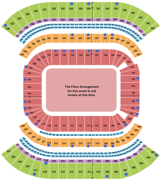 Nissan Stadium Music City Bowl Seating Chart